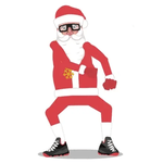 Dancing Santa